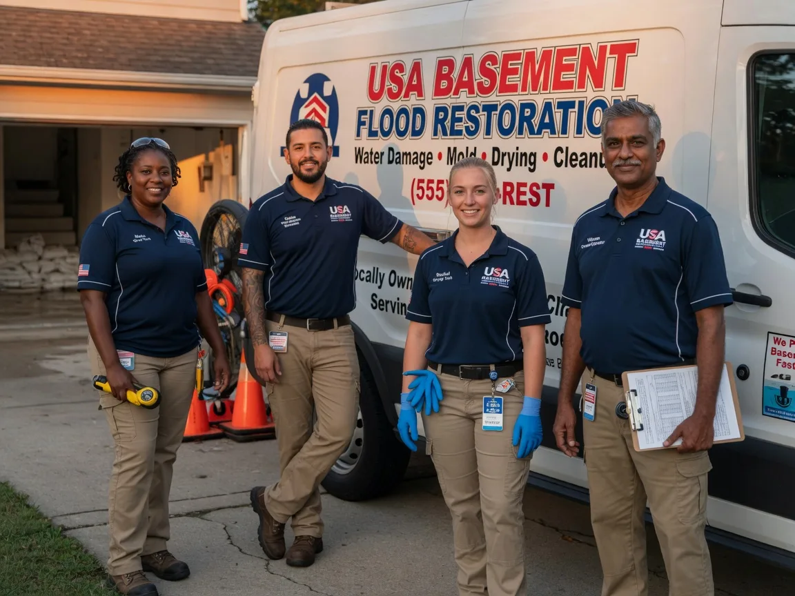 Basement Flood Cleanup company in Savoy, IL